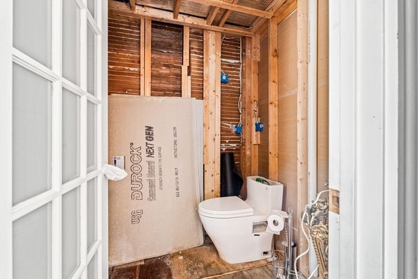 Bathroom, Interior, Wooden Walls
