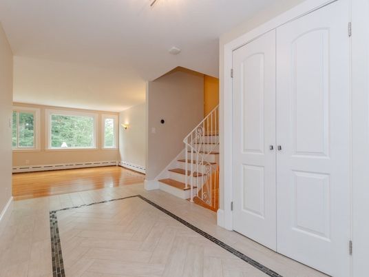 Empty room, Interior, Wood Texture Flooring