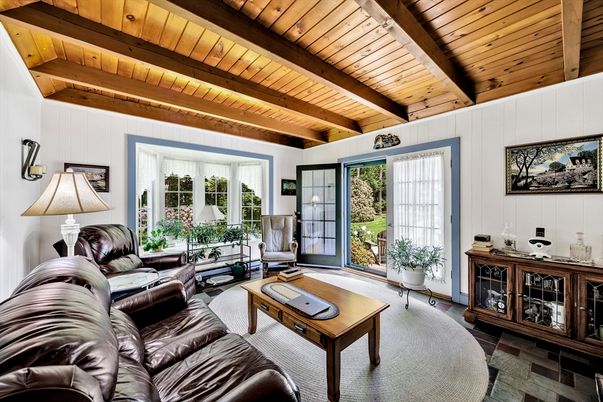 Interior, Living room, Wooden Beams, Wooden Ceilings