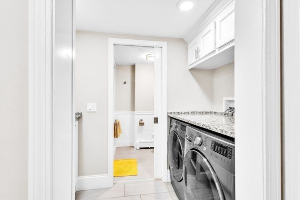Interior, Recessed Lighting, Washer