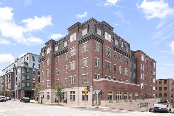 Exterior, Facade, Brick Facade, Condo Building