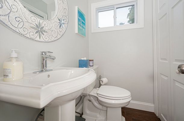 Bathroom, Interior, Wood Texture Flooring