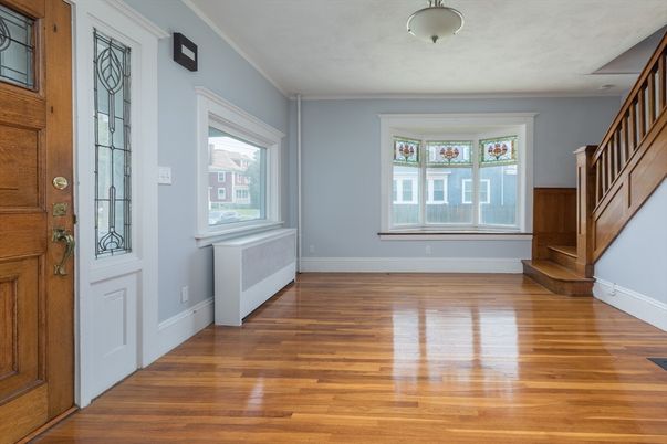 Empty room, Interior, Wood Texture Flooring