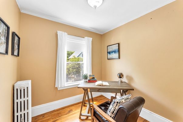 Home Office, Interior, Wood Texture Flooring