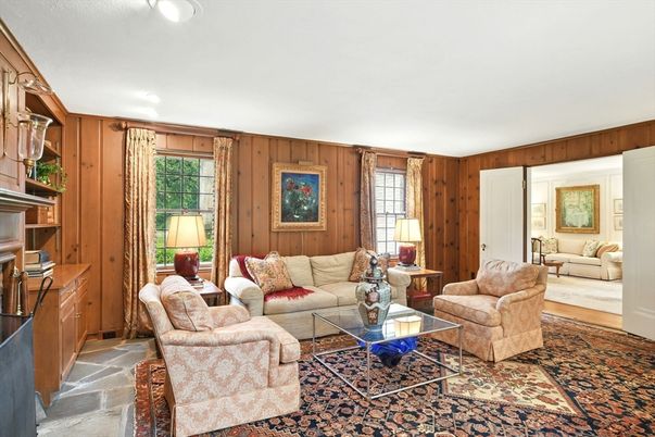 Interior, Living room, Wooden Walls