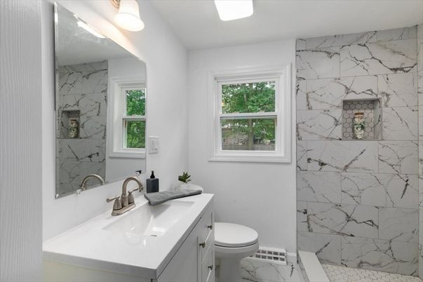 Bathroom, Interior, Marble, Marble Walls