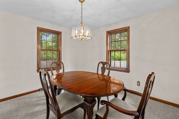 Dining room, Interior, Pendant Lights