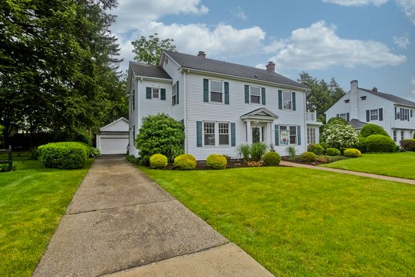 Backyard, Detached Garage, Exterior, Facade, Georgian