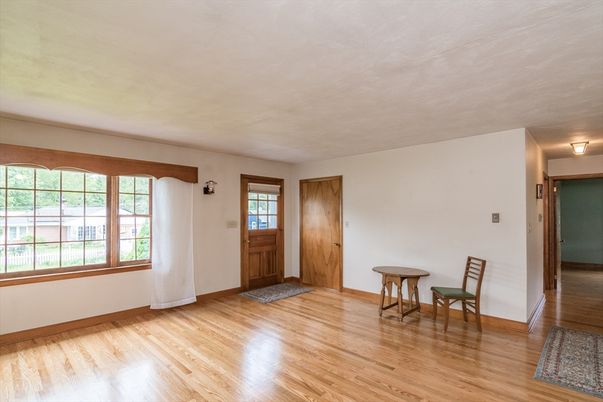 Empty room, Interior, Wood Texture Flooring