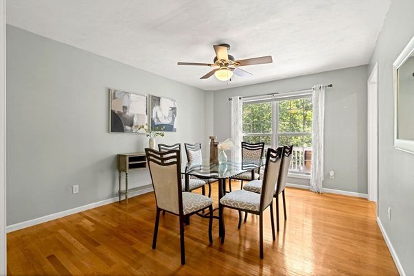 Dining room, Interior, Wood Texture Flooring