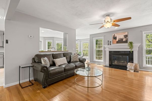 Fireplace, Interior, Living room, Wood Texture Flooring