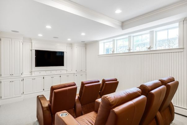 Home Theatre Room, Interior, Recessed Lighting, Theatre Room