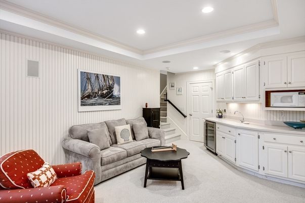 Interior, Kitchen, Living room, Recessed Lighting