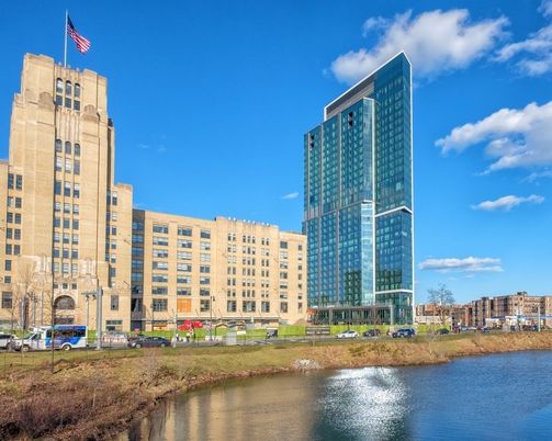 Exterior, Facade, Highrise