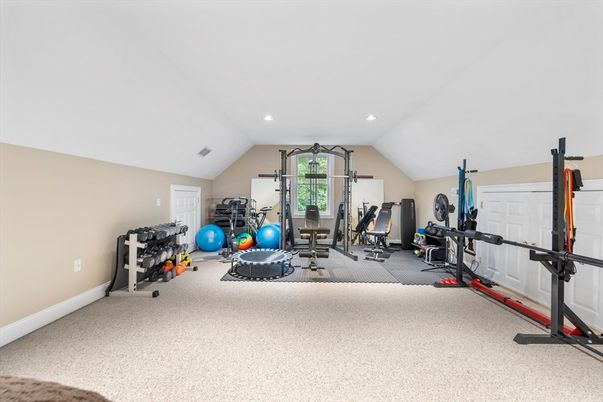 Fitness Equipment, Interior, Recessed Lighting