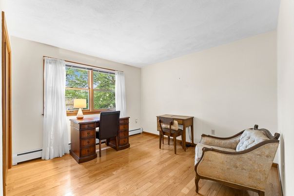 Home Office, Interior, Wood Texture Flooring