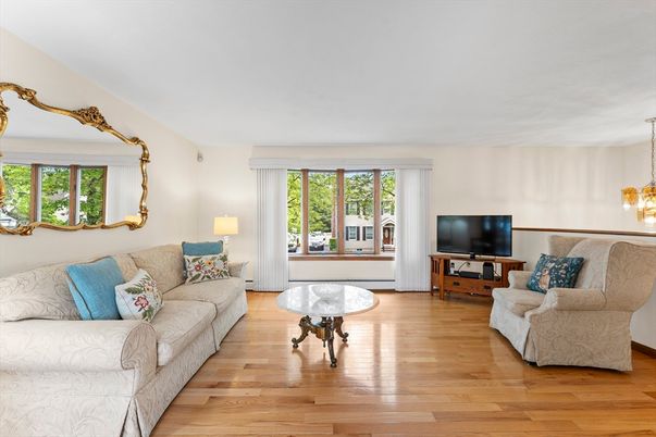 Interior, Living room, Pendant Lights, Wood Texture Flooring