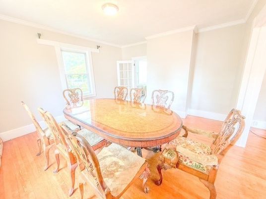 Dining room, Interior, Wood Texture Flooring