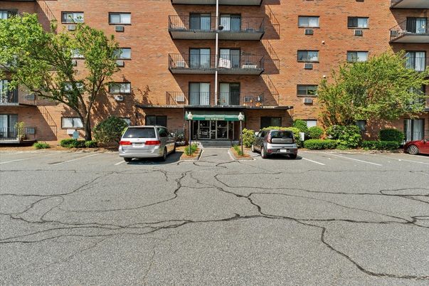 Exterior, Facade, Brick Facade, Condo Building