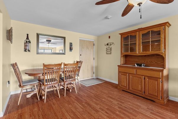 Dining room, Interior, Wood Texture Flooring