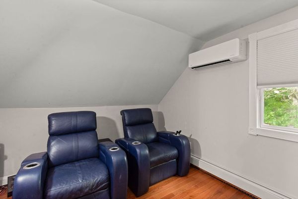 Home Theatre Room, Interior, Wood Texture Flooring