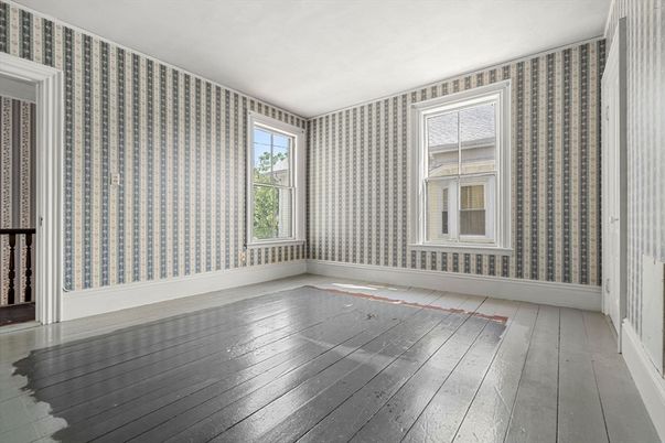 Empty room, Interior, Wood Texture Flooring