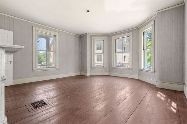 Empty room, Interior, Wood Texture Flooring