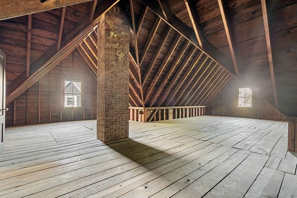 Empty room, Interior, Wooden Beams, Wooden Ceilings, Wood Texture Flooring, Wooden Walls