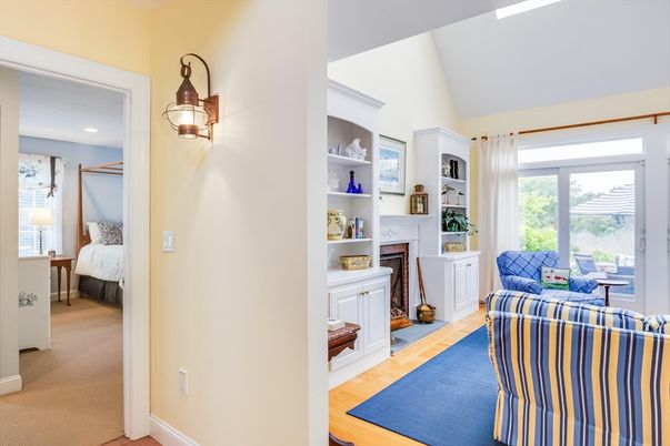 Bedroom, Fireplace, Interior, Recessed Lighting