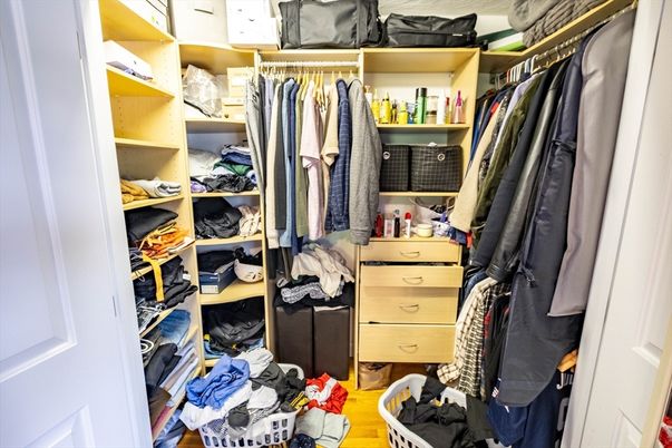 Interior, Walk-in Closets, Wood Texture Flooring