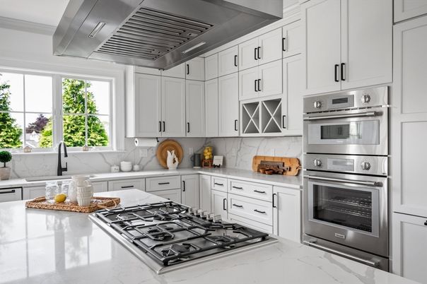 Interior, Kitchen, Stainless Steel Appliances