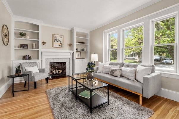 Fireplace, Interior, Living room, Wood Texture Flooring
