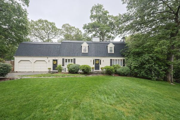 Attached, Backyard, Exterior, Facade, Cape Cod