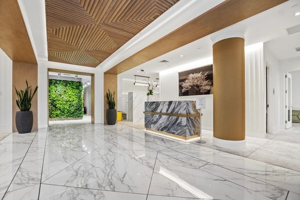 Interior, Marble, Recessed Lighting