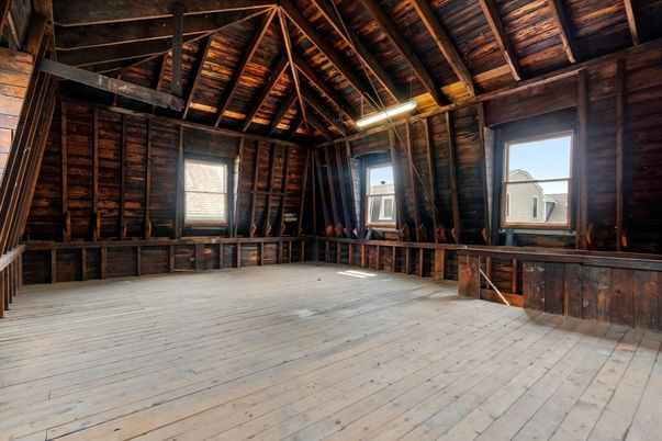 Empty room, Interior, Wooden Beams, Wooden Ceilings, Wood Texture Flooring, Wooden Walls