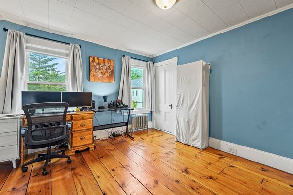 Home Office, Interior, Wood Texture Flooring