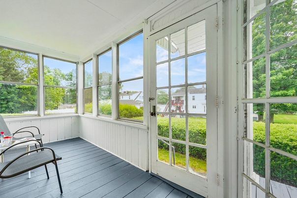 Interior, Sun Room, Wood Texture Flooring