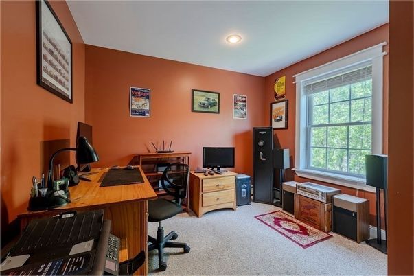 Home Office, Interior, Recessed Lighting