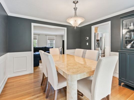 Dining room, Interior, Wood Texture Flooring