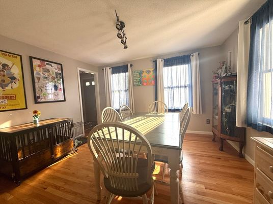 Dining room, Interior, Wood Texture Flooring