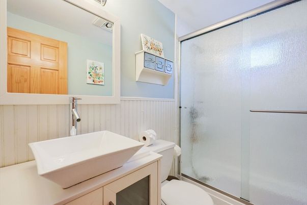 Bathroom, Glass Shower, Interior