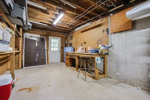 Interior, Wooden Beams