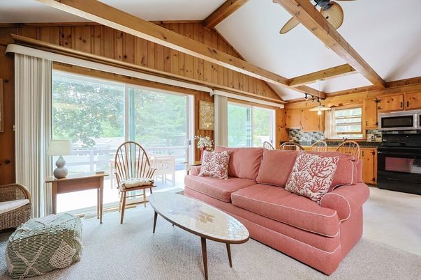 Interior, Kitchen, Living room, Wooden Beams