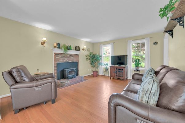 Fireplace, Interior, Living room, Wood Texture Flooring