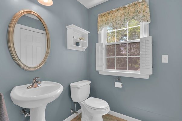 Bathroom, Interior, Wood Texture Flooring