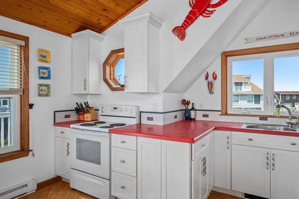 Interior, Kitchen, Wooden Ceilings, Wood Texture Flooring