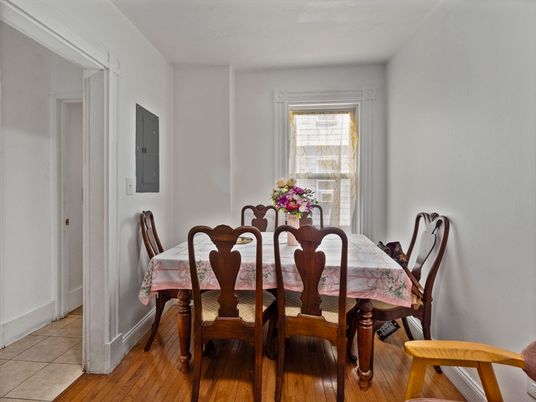 Dining room, Interior, Wood Texture Flooring