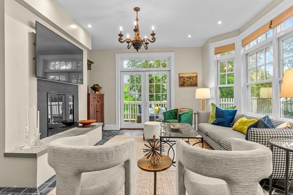 Chandelier, Interior, Living room, Recessed Lighting