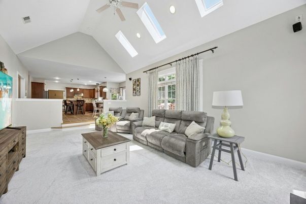 Interior, Kitchen, Living room, Pendant Lights, Recessed Lighting
