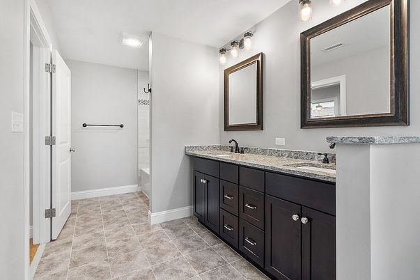 Bathroom, Dual Sink Vanities, Interior